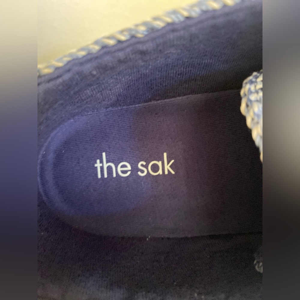 THE SAK .. WOMENS Blue and Purple Knit Sneakers - Picture 8 of 16